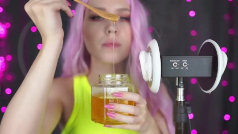 蜂蜜舔舐触发音