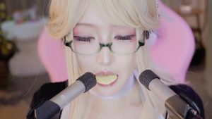 仙贝海苔曲奇好听的食音