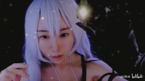 姐姐给你检查眼睛灯光助眠视觉触发